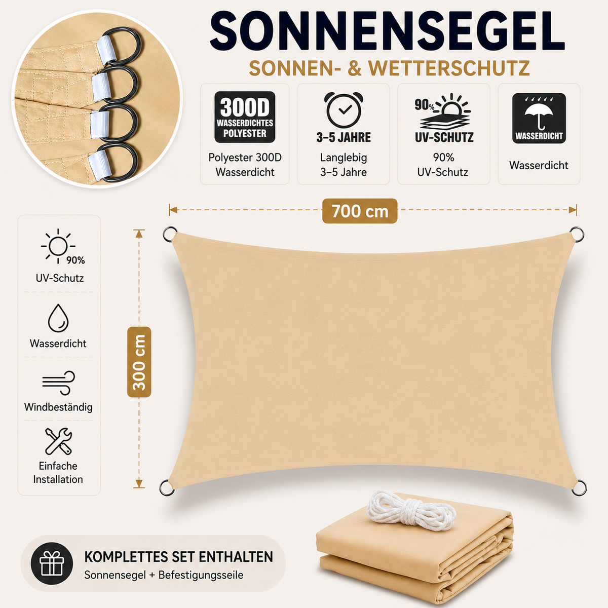 SolarShield™ Premium 300D